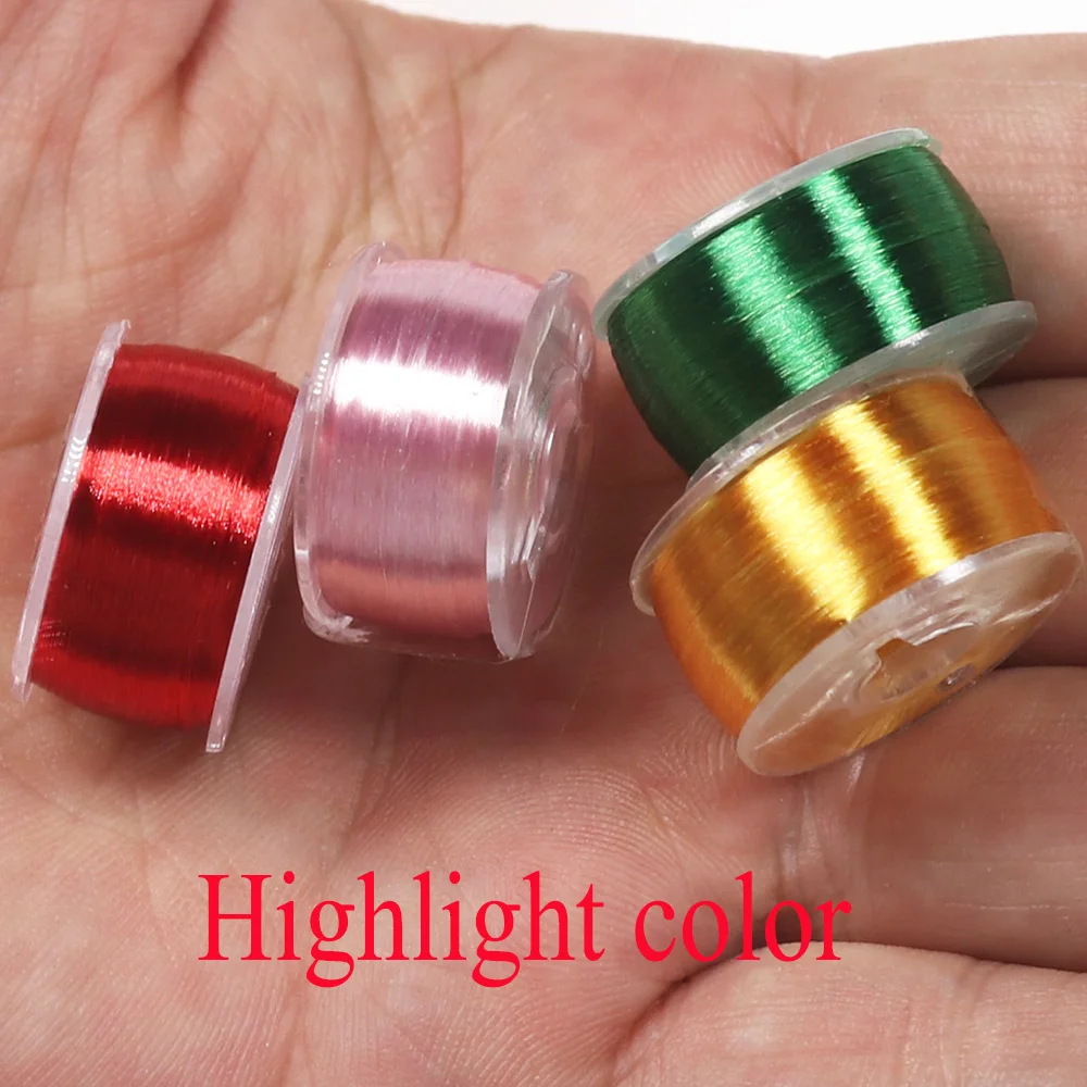 Vtwins 25pcs Pro Fly Tying Thread Floss Set Of #6-#14 Hook For Trout Bass Flies Tools Fly Thread Ice Tying Materials Accessories