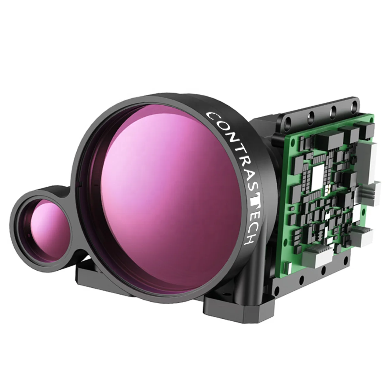 Long Range 1535nm Spectral UART 3000m 6km 15km 1-10Hz Eye-Safe Laser Rangefinder Module for Navigation Assistance