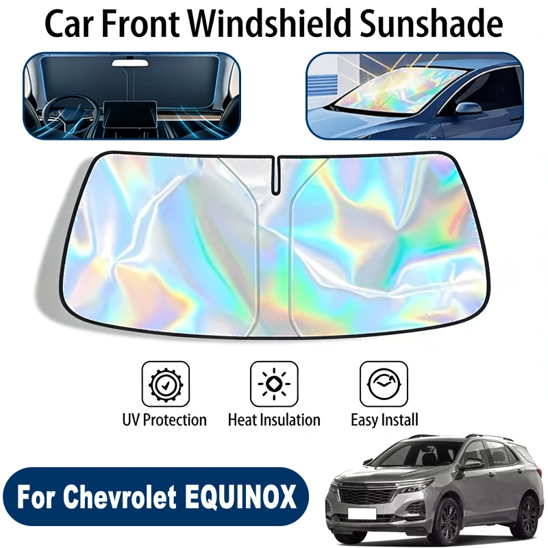 

Windshield Sun Shade For Chevrolet EQUINOX Foldable UV Reflective Front Window Sun Protection Cover Accessories