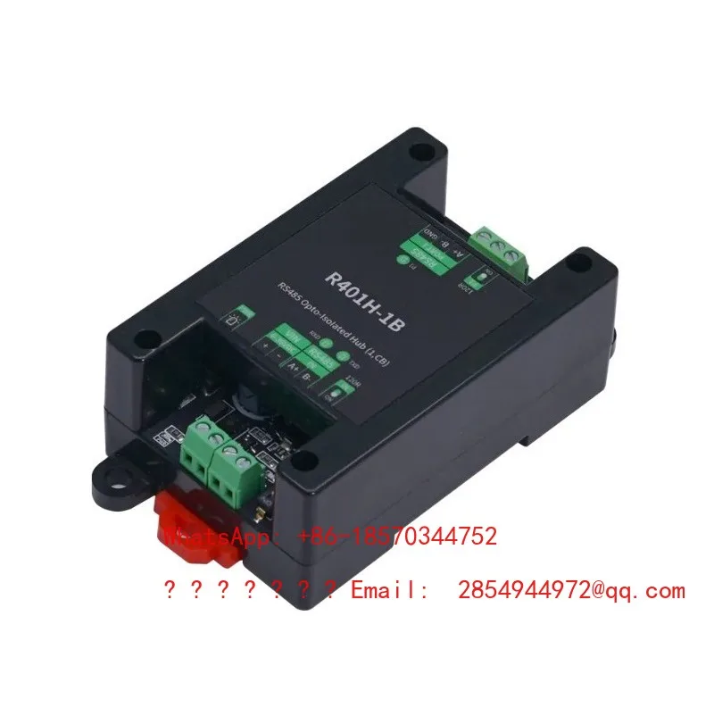 1 1/2/3/8-way RS485 Optocoupler Isolated Serial Hub Half-duplex Transparent Transmission 32 Nodes