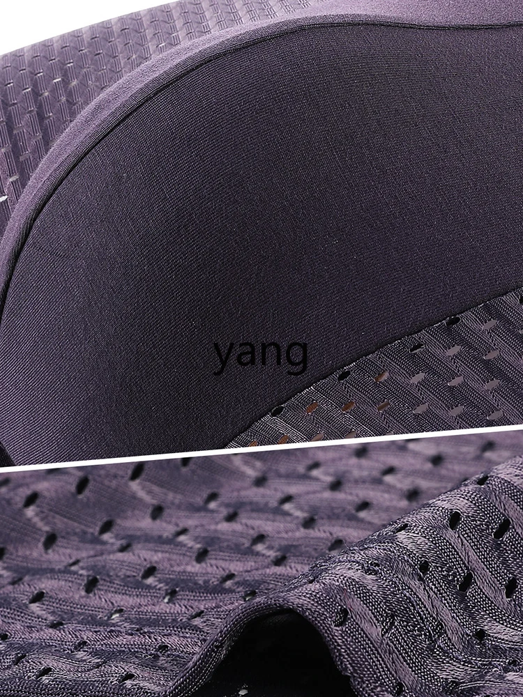 LMM ice silk mesh men's underwear mid-waist plus fat plus size boxers thin boxers