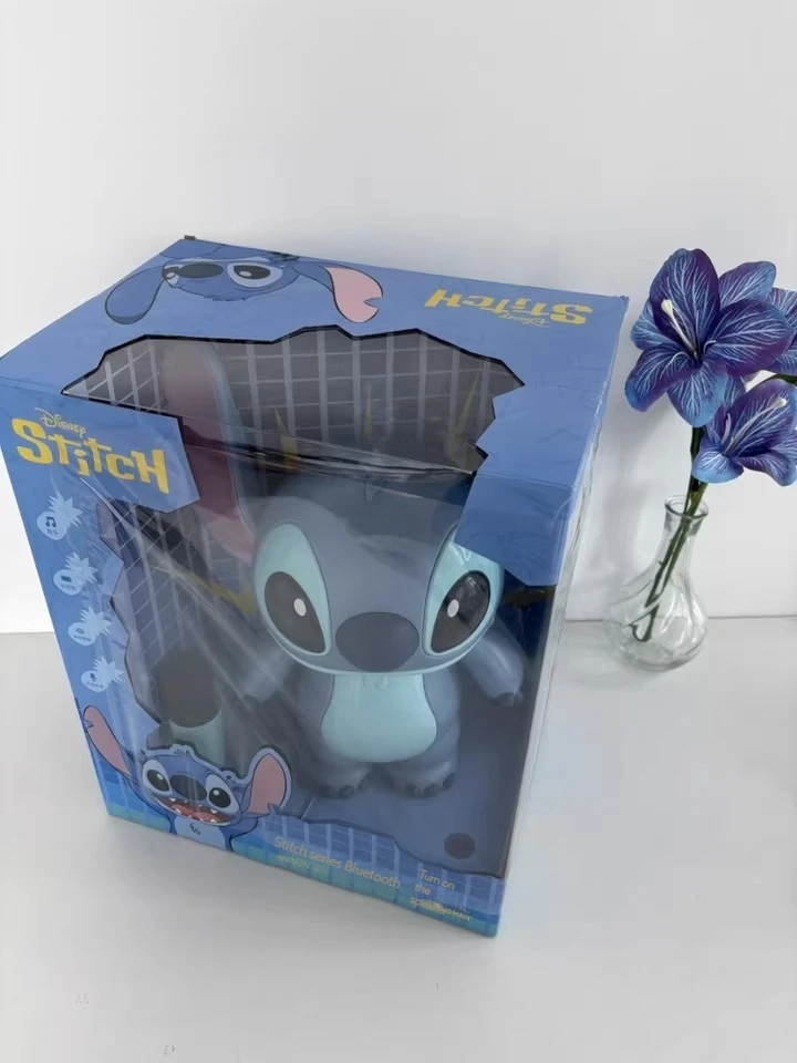 Hucha de punto auténtica, adorno grande, tarro de ahorro periférico de Stitch de Disney, juguetes para niños, regalos para niños masculinos y femeninos