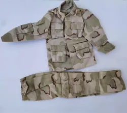 1/6 Scale U.S Army USMC Desert Uniforms Coat Pants Set Models for 12''Body DIY Accessories