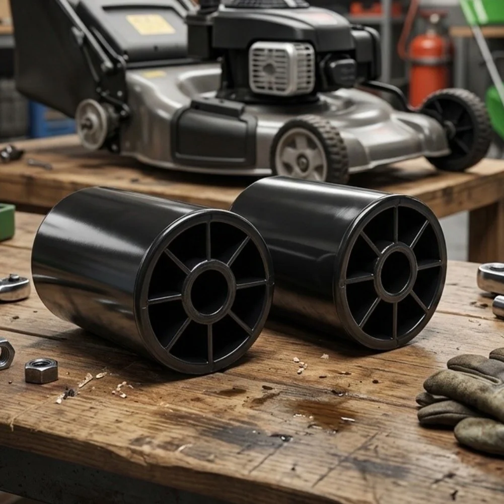 2 Piece Anti-Scalp Deck Roller Wheels for Simplicity Lawn Mowers 3100 4200 to Help Maintain Consistent Cutting Height