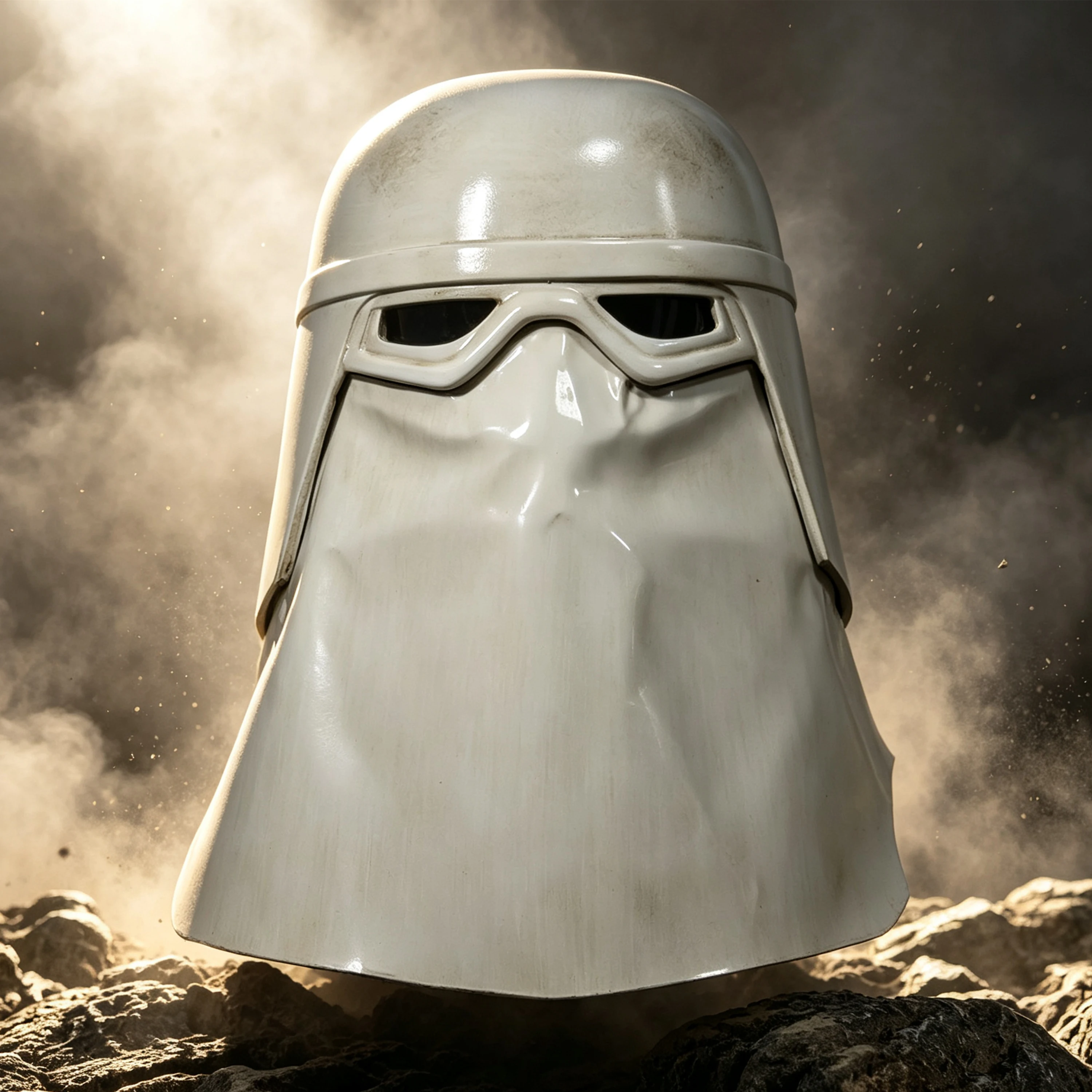 Verwitterter, Kampfgeschädigter Helm, Cosplay-Requisite, Vintage-Stil, Sammlerstück, Rüstungsreplik, Ausstellungsstück, Geschenk