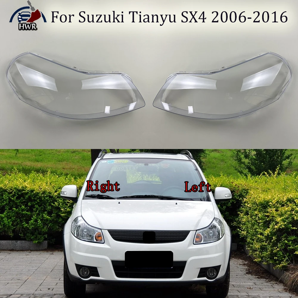 

For Suzuki Tianyu SX4 2006-2016 Headlamp Cover Transparent Lamp Shade Headlight Shell Plexiglass Replace Original Lampshade