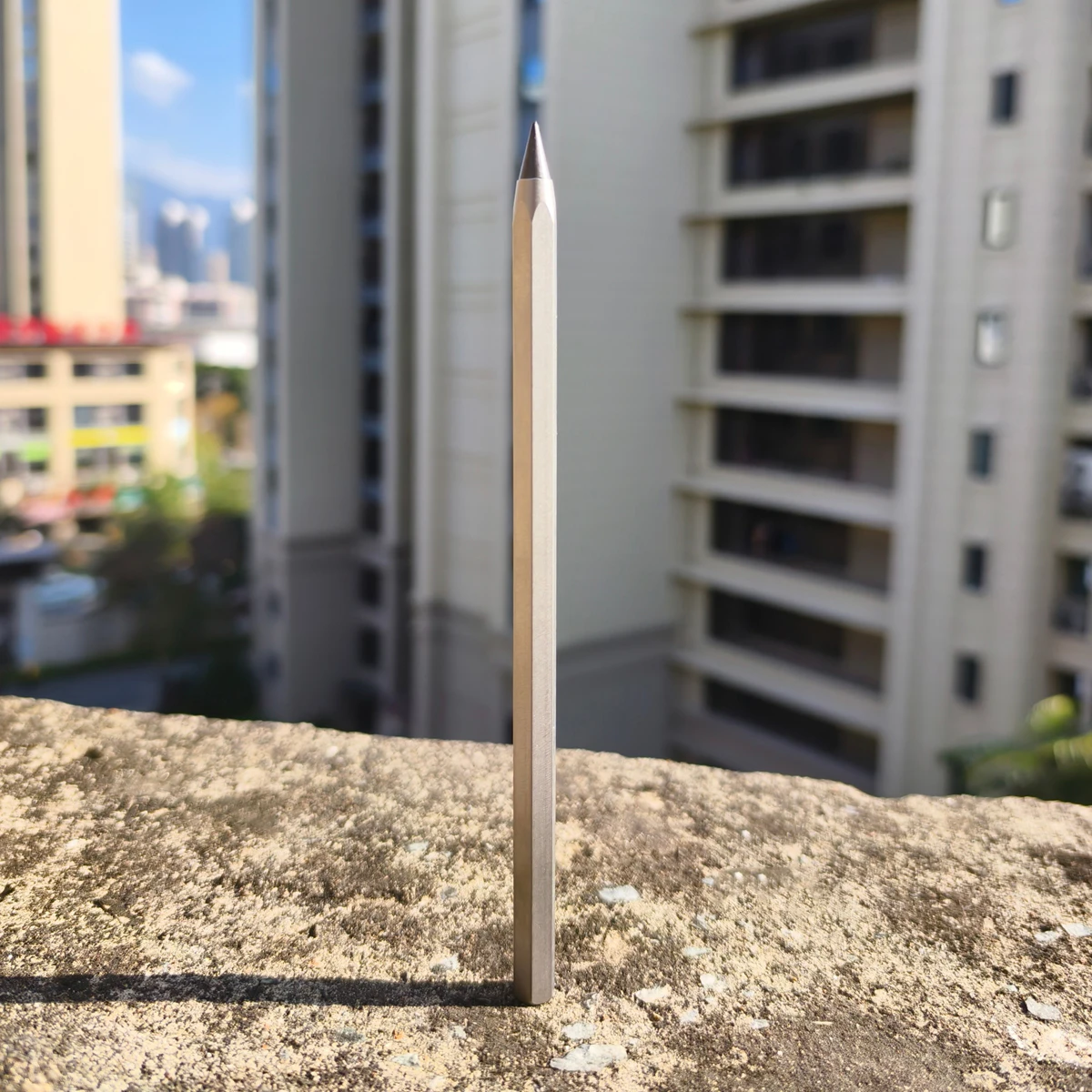 EDC Titanium Alloy Pencil With Collection Writing Multi-functional Portable Outdoor EDC Tools
