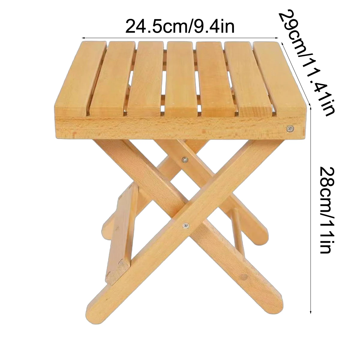 Folding Stool，Outdoor Folding Side Table, Portable Side Table, Small Side Table, Accent Table, Small Coffee End Table