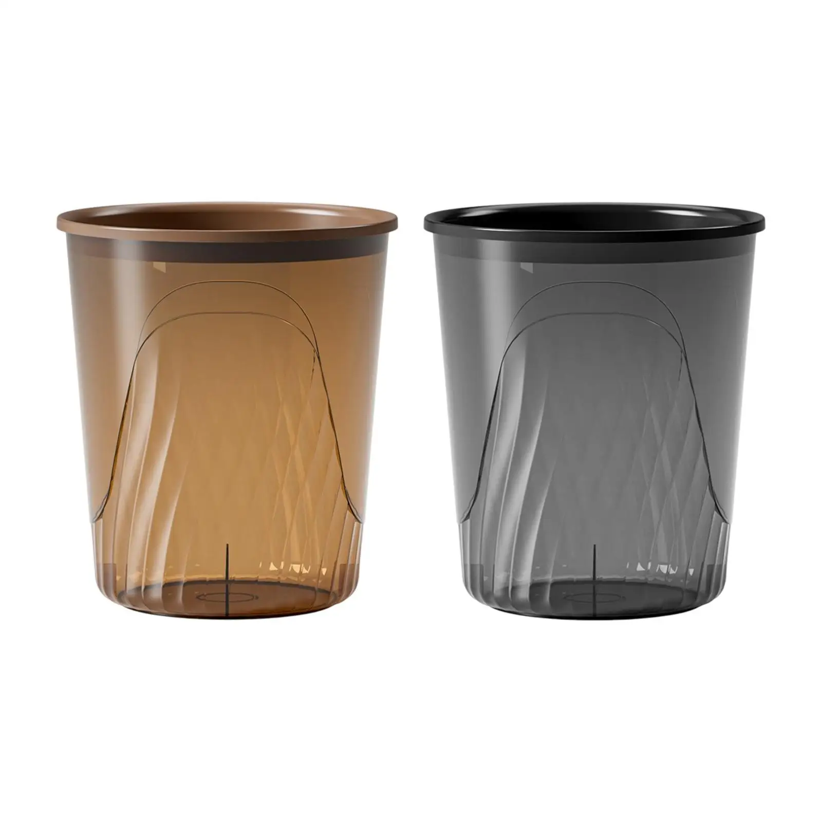 Trash Can Waste Bin Stylish Minimalist Large Capacity Trash Bin Rubbish Bin for Living Room Bathroom Indoor Kitchen Home