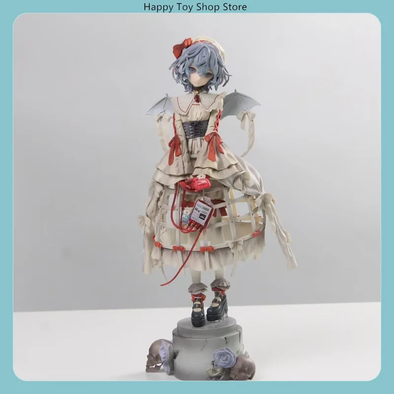 

Фигурка Ремилии Скарлет из Touhou Project в стоячей позе - модель-статуэтка 27 см, коллекционная настольная декоративная фигурка, игрушка, подарок