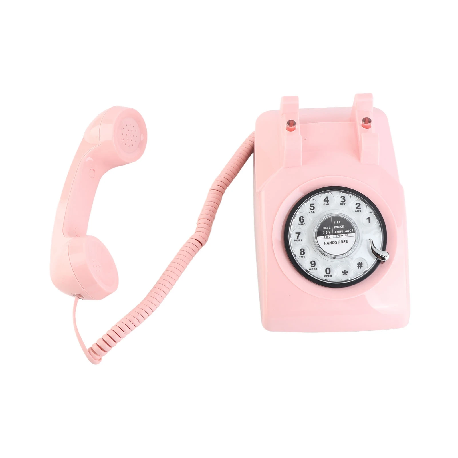 Old Fashioned Telephone Retro Rotary Landline 60s Old Fashioned  Rotary  Wired Fixed Landline Telephone Vintage Phone