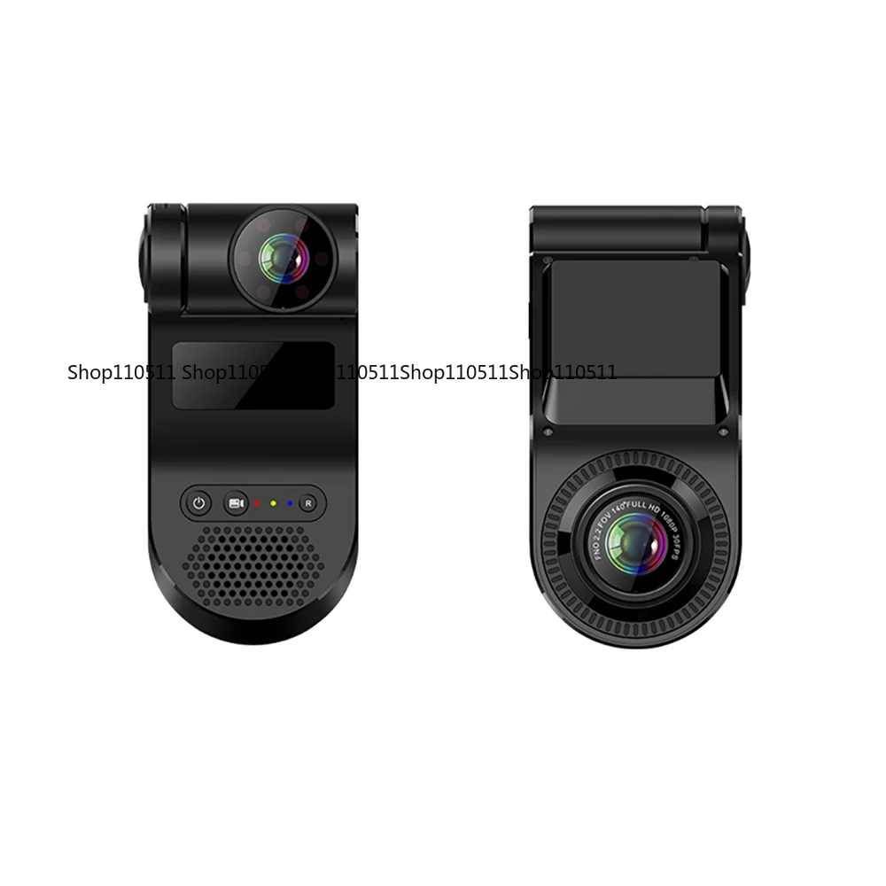 2 in 1 4G LTE Dual Lens Dashboard DVR with External Global Positioning System Support CMSV Platform Real-time Remote Monitoring