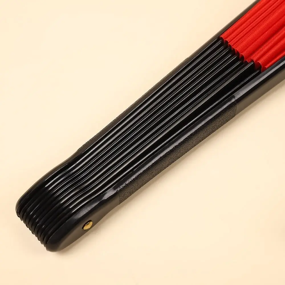 33 سنتيمتر الصينية تاي تشي اليوغا مروحة البلاستيك العظام 10 ألوان الطراز القديم مروحة اليد للطي المرحلة مروحة #5