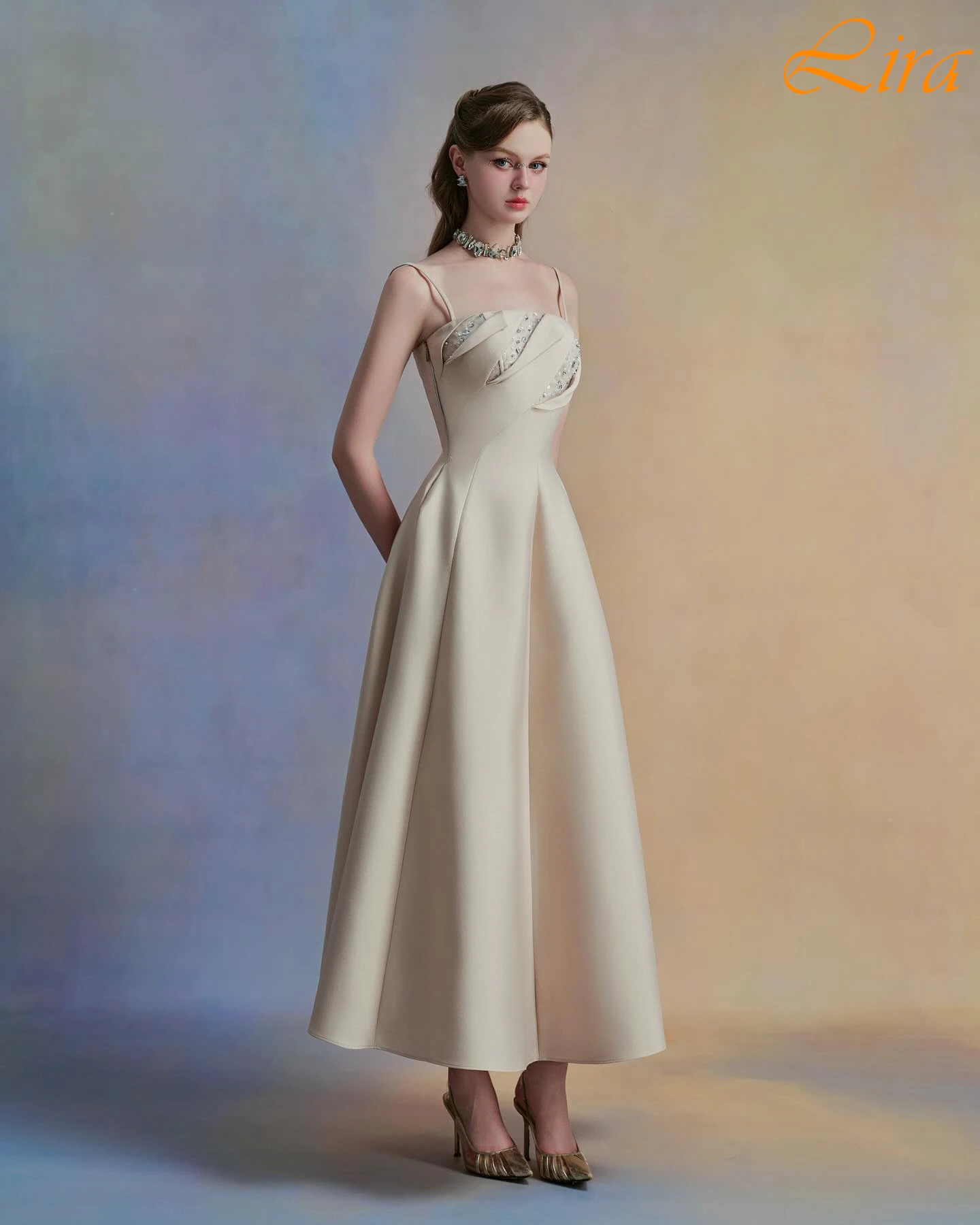 

Customized A-Line Square Collar Elegant Formal Evening Dress Modern Fashion Celebrity Gowns High Quality Bespoke Occasion Gowns