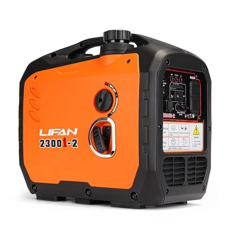 Super Quiet 2300W Petrol Generator USB Outlet Parallel Capability Lightweight Camping Low Maintenance Low Noise Portable Power