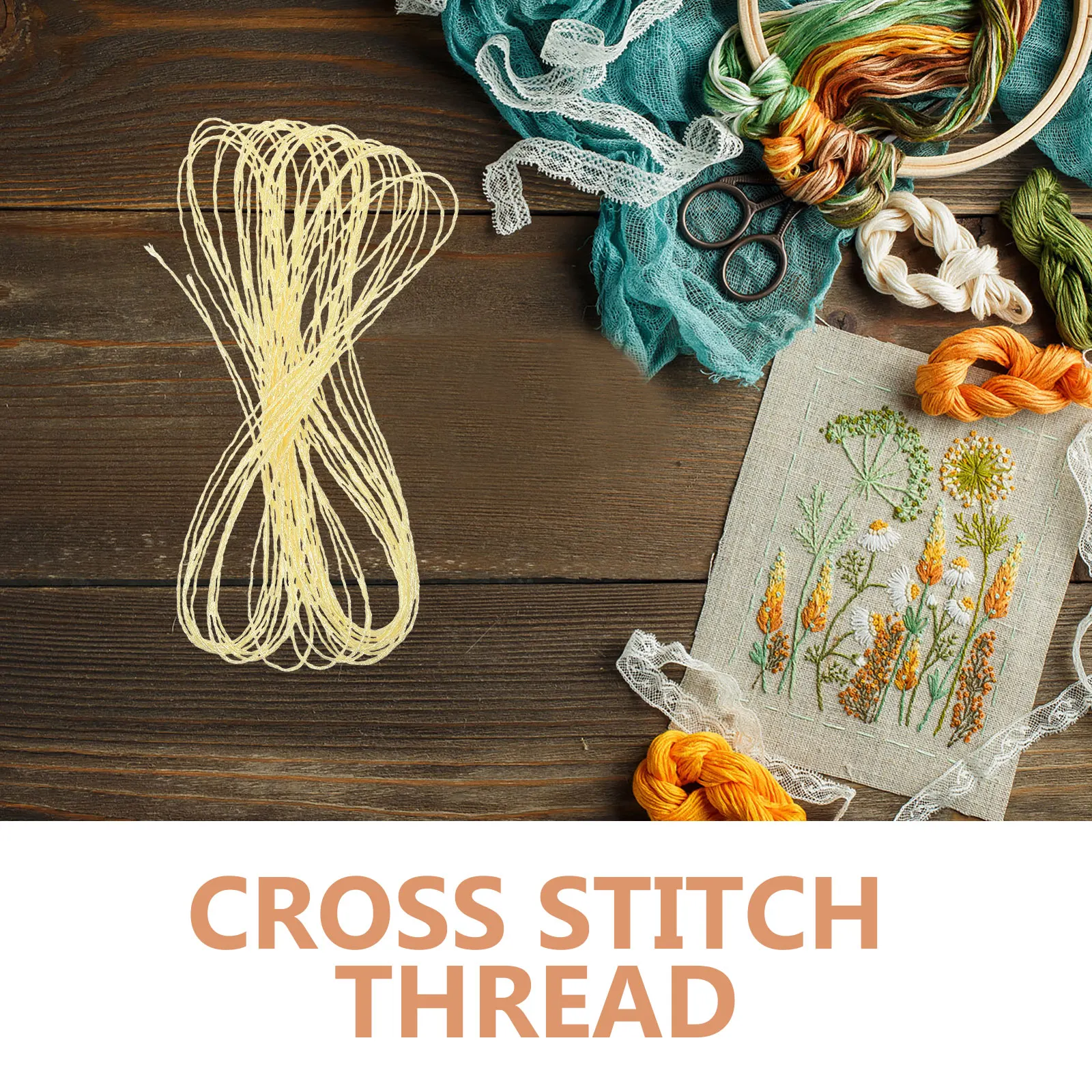 

6 Rollsembroidery Thread Kit Multi-Color Variegated Sewing Threads Diy Craft Cross Stitching Handmade Supplies Sewing String For