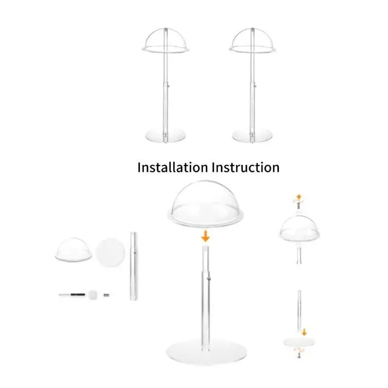 

A52E Modern Acrylic Hat Display Unit Perfect for Bedrooms Closets and Exhibitions