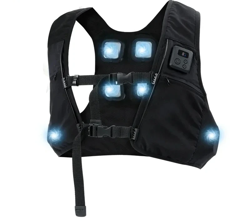 Charging semiconductor refrigeration vest, outdoor portable, portable, small wearable, mobile air conditioning suit
