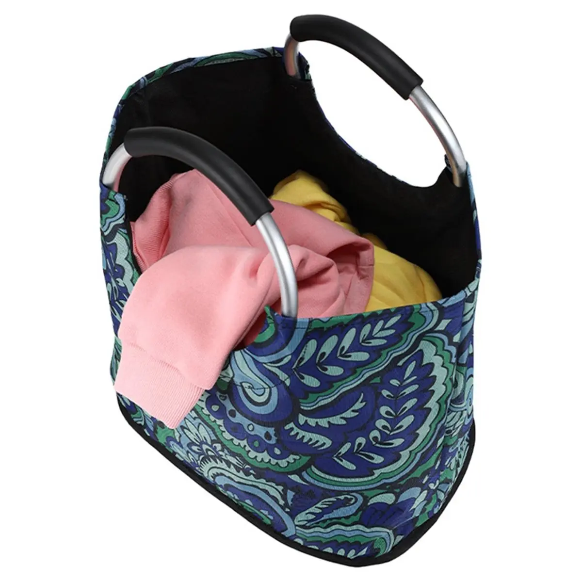 Utility Tote Bag, 45L Lightweights with Soft-Padded Hoop Handles,Stand-Up Reusable Grocery Tote for Shopping, Picnic,Dog