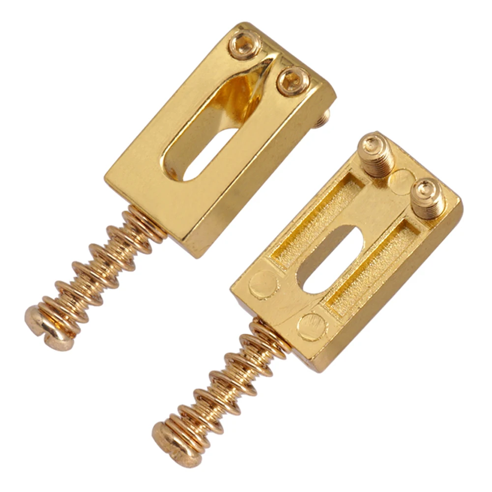 Guitar Tremolo Bridge Saddles Silver 1 *Bridge Saddle Bridge Saddles Electric Guitars Guitar Tremolo Bridge Saddles