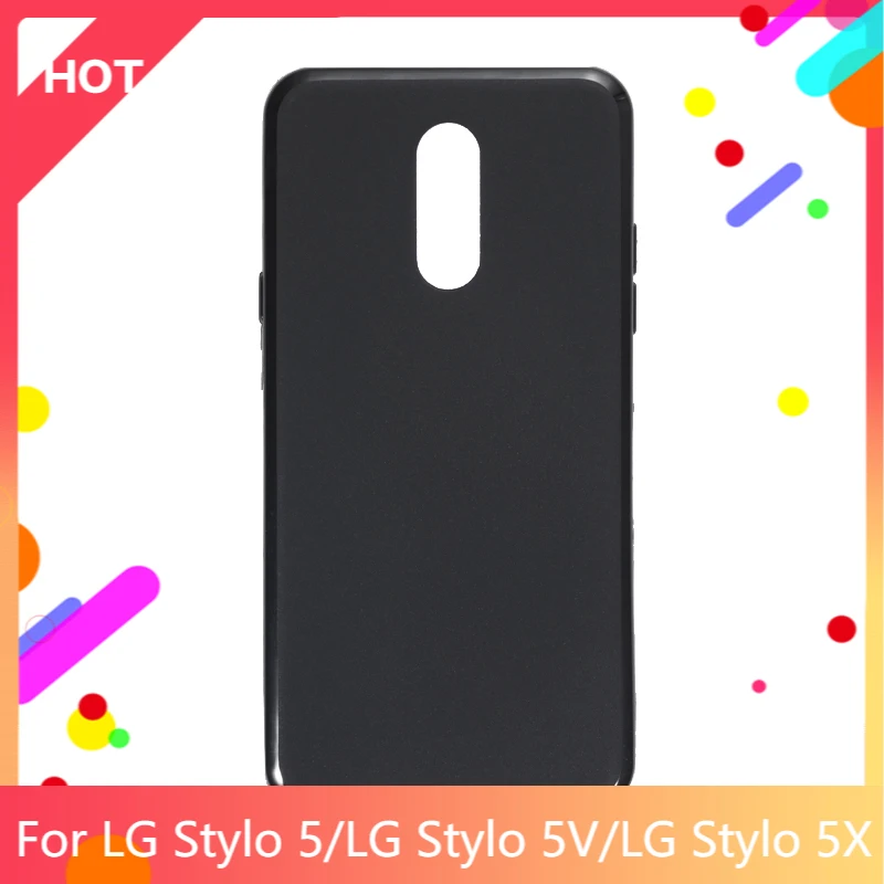 Stylo 5 Case Matte Soft Silicone TPU Back Cover For LG Stylo 5V LG Stylo 5X Phone Case Slim shockproof