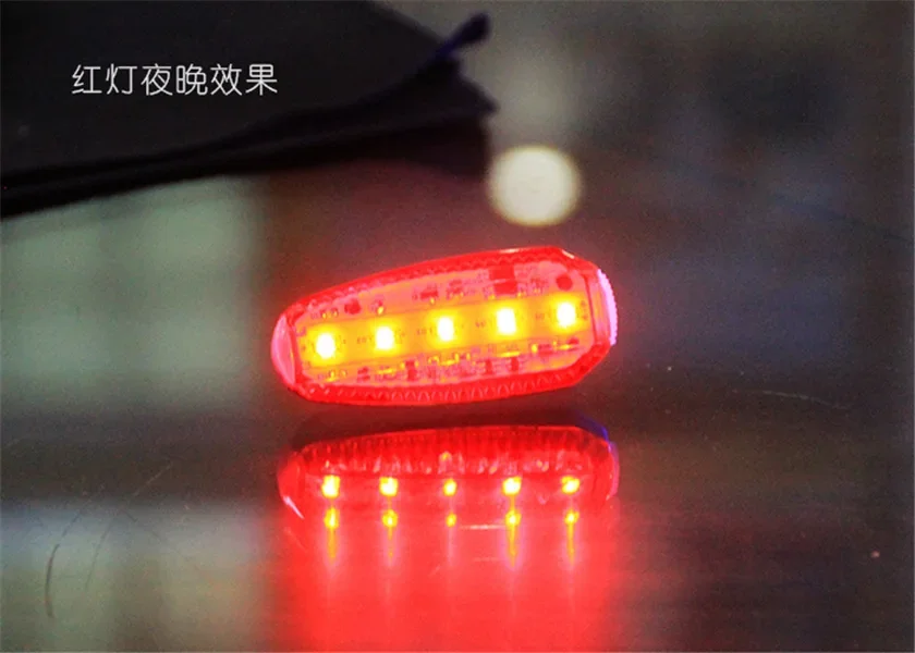 Cycling Helmet light Run LED Arm Leg Band Night Warning Safety Light USB recharger 5  3 Mode  Bicycle