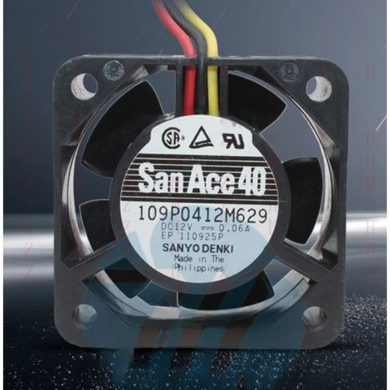 

XXZ для Sanyo 109P0412M629 4010 12 В 0,06 А 3-линейный 4 см ультра-тихий вентилятор охлаждения