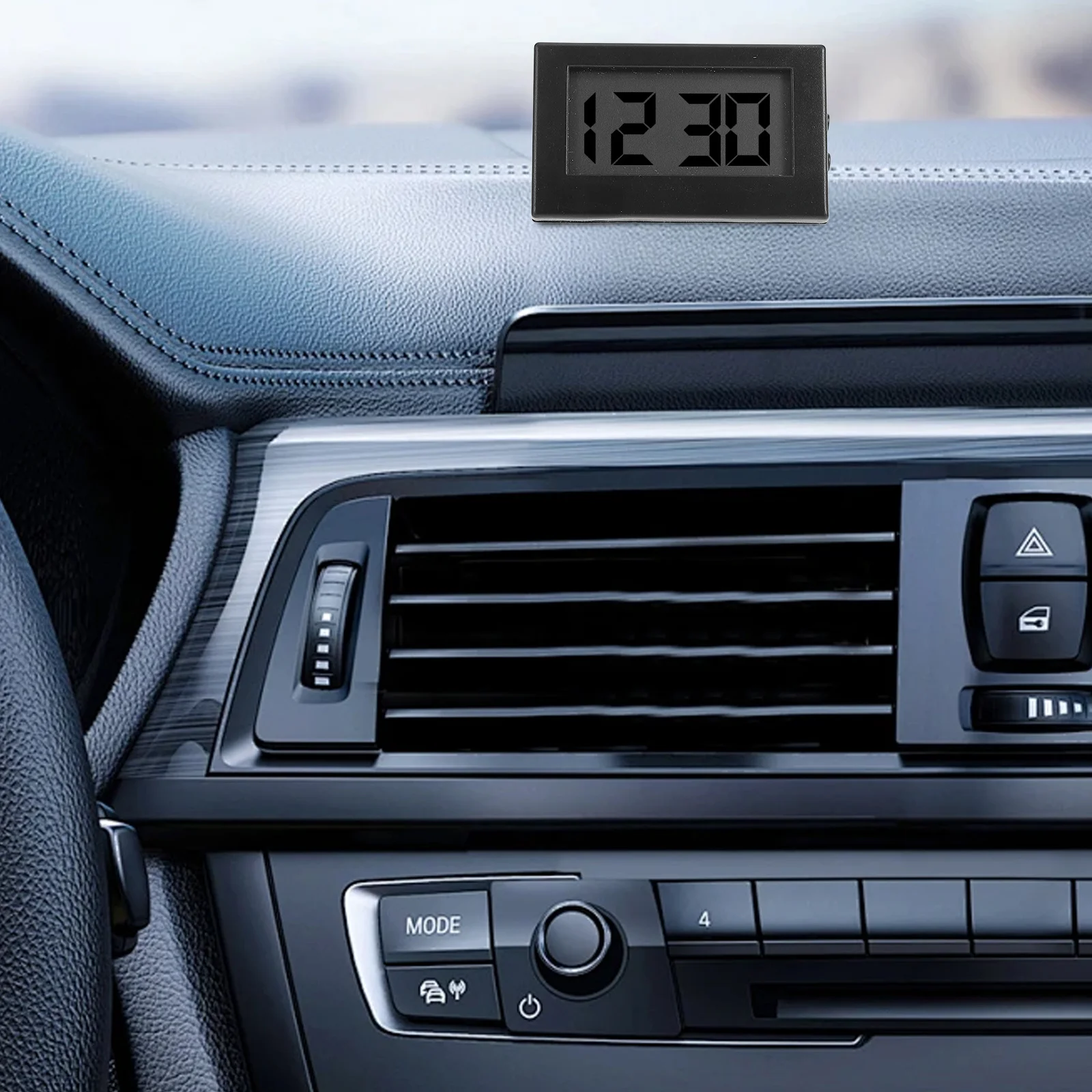 

High Precision Time Display For Auto Dashboard Vehicle Truck Mini Car Digital Clock Dashboard