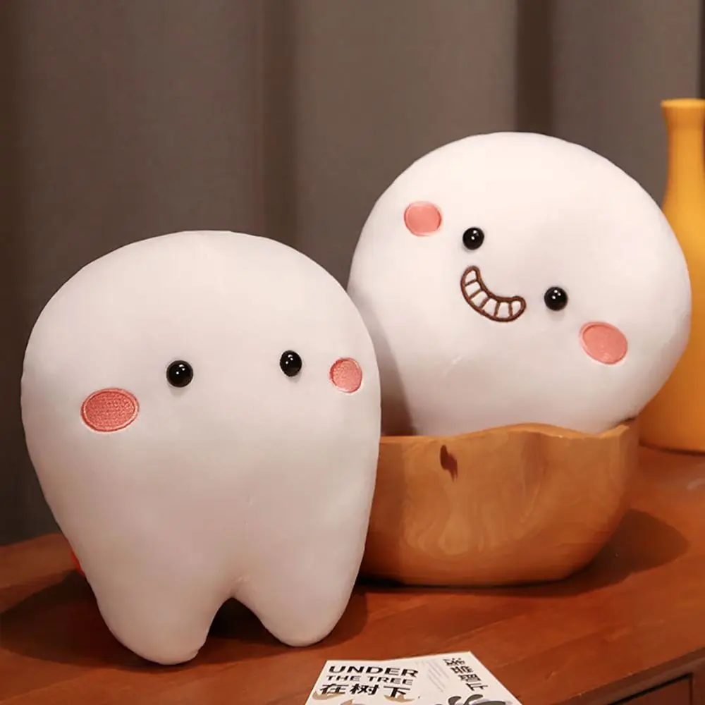 부드러운 베개 치아 플러시 장난감 창의적인 쿠션 어린이 선물 치아 인형 베개 만화 디자인 구강 치아 쿠션