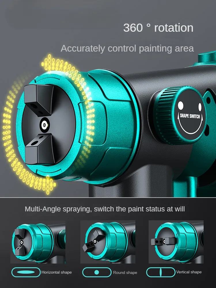 Portable Latex Paint Sprayer Machine with Adjustable Flow Control