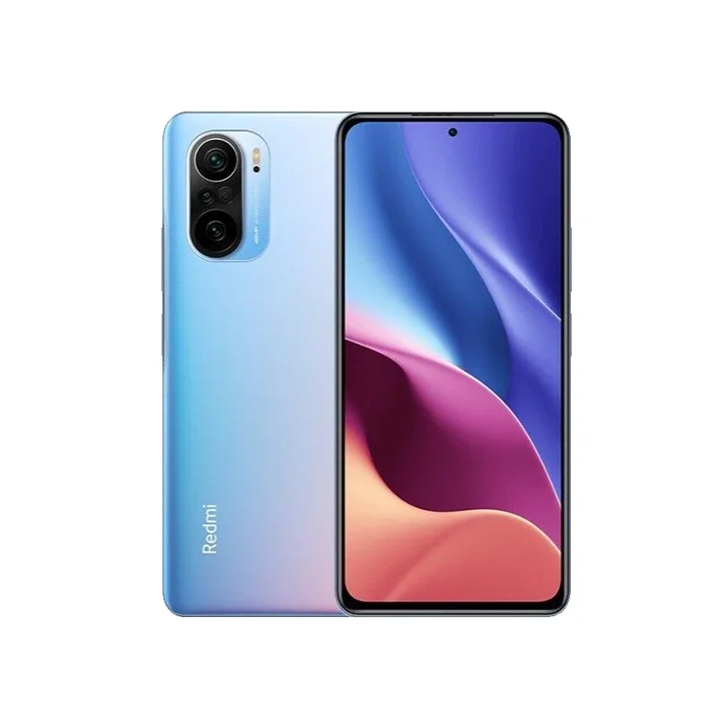 هاتف Xiaomi Redmi K40 6.67 بوصة AMOLED 120 هرتز سنابدراجون 870 4520 مللي أمبير في الساعة 48 ميجابكسل كاميرا ثلاثية HyperOS 1.0 هاتف ذكي مستعمل