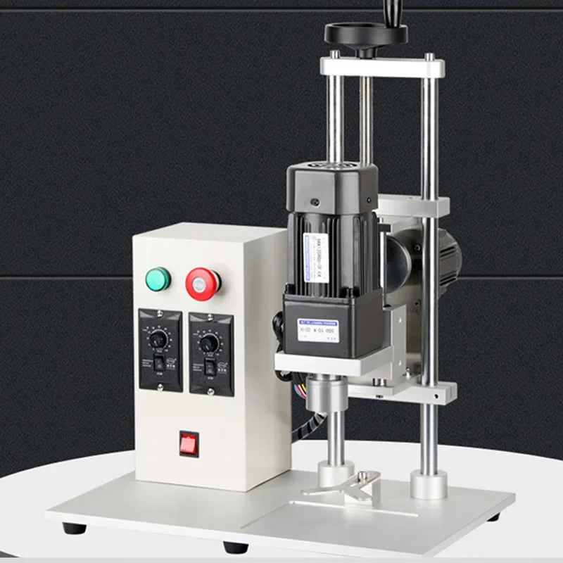 Electric Capping Machine Mineral Water Beverage Bottle Plastic Round Bottle Twist Cap Glass  Canned Bottle Capping Machine