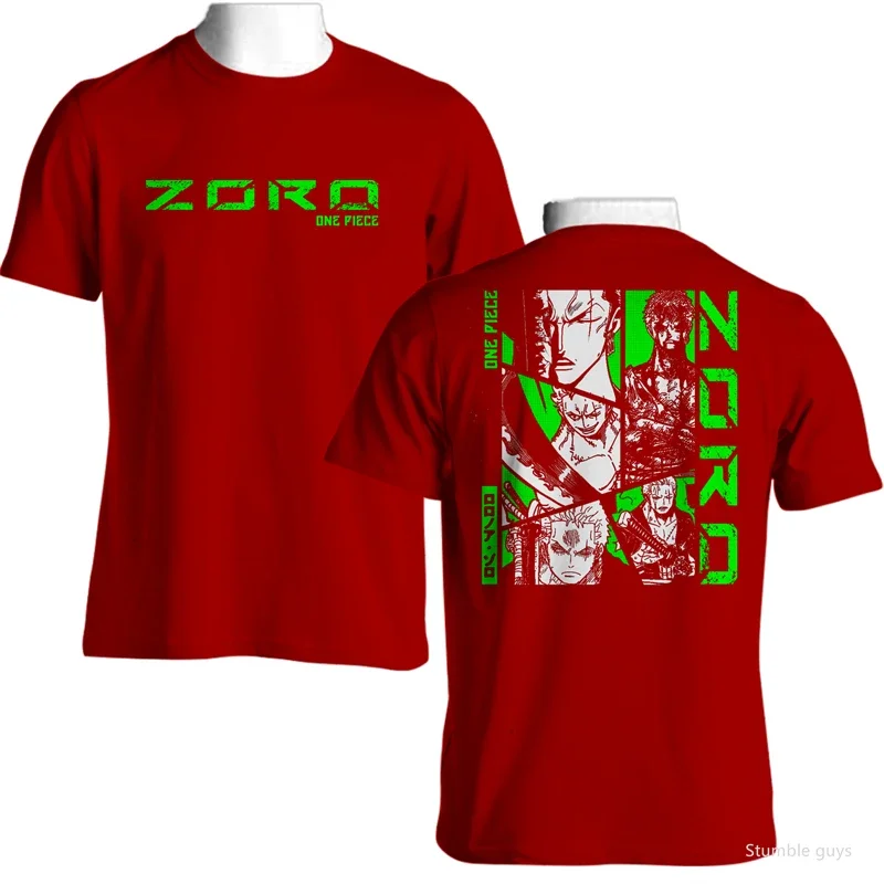 T-shirt décontracté une pièce pour hommes, motif Buggy Chop Chop Fruit, vêtements pour garçons et filles, hauts d'été respirants à manches courtes