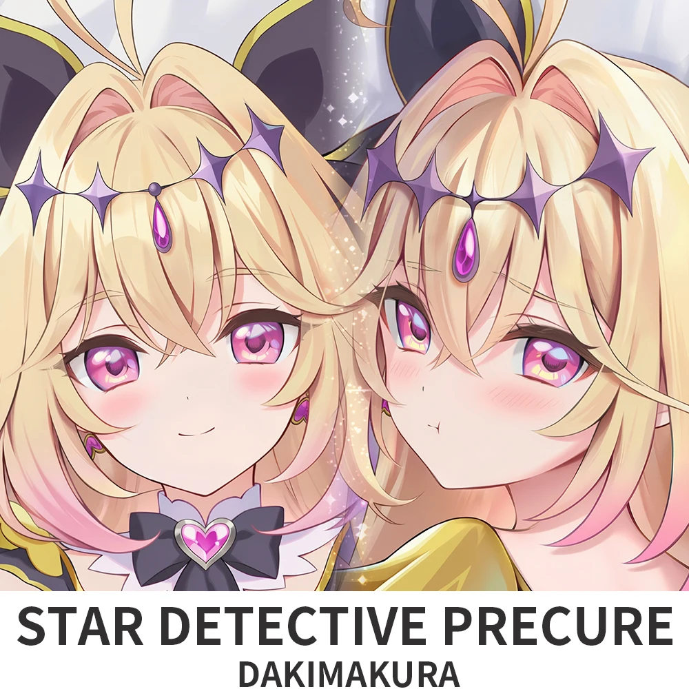 Dakimakura Anime Star Detective Precure Moria Ruruka Fullbody Double-Sided Pillowcases Decorative Cushion Cover