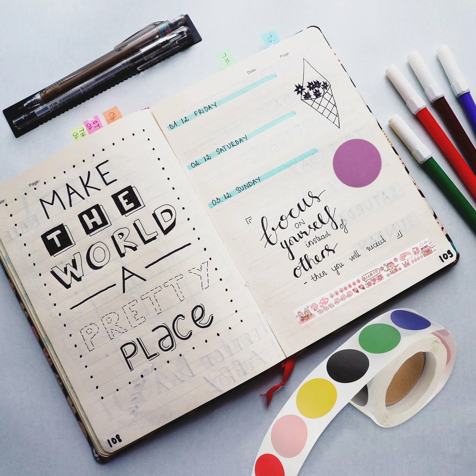 

2 рулона, красочные точечные наклейки, самоклеящиеся наклейки для дневников, этикетки для скрапбукинга, бирки для этикеток, наклейки для скрапбукинга