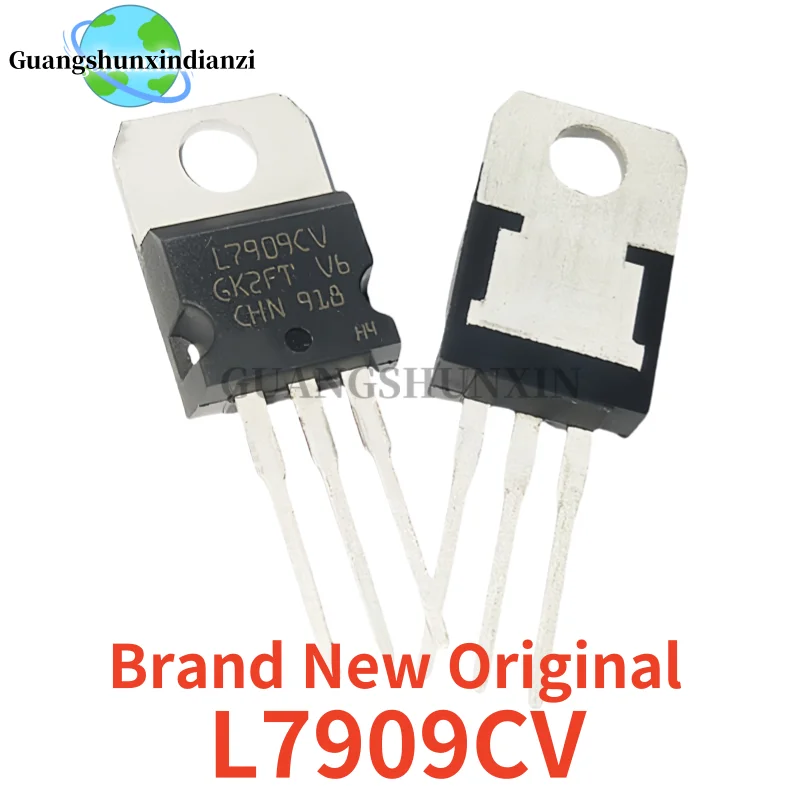 10-20-30PCS Brand New Original L7909CV L7909 TO220 TO-220 9V 1.5A 7909 LM7909 MC7909 Three-terminal voltage regulator tube