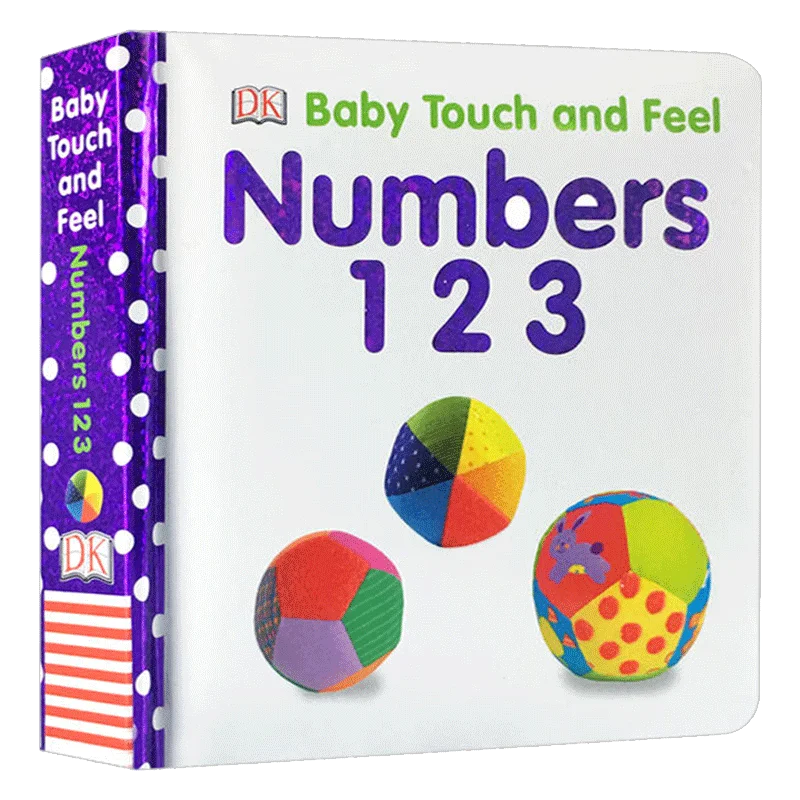 Baby Touch And Feel Counting English DK Book Number 123 Livres Kitaplar Libros Livros