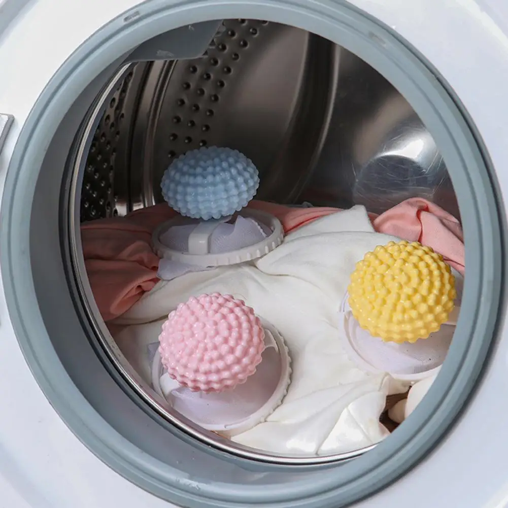 Washing Machine Lint Bag Lint Remover Laundry Bag Floating Hair Filter Mesh Reusable Washing Machine Hair Catcher for Clothes