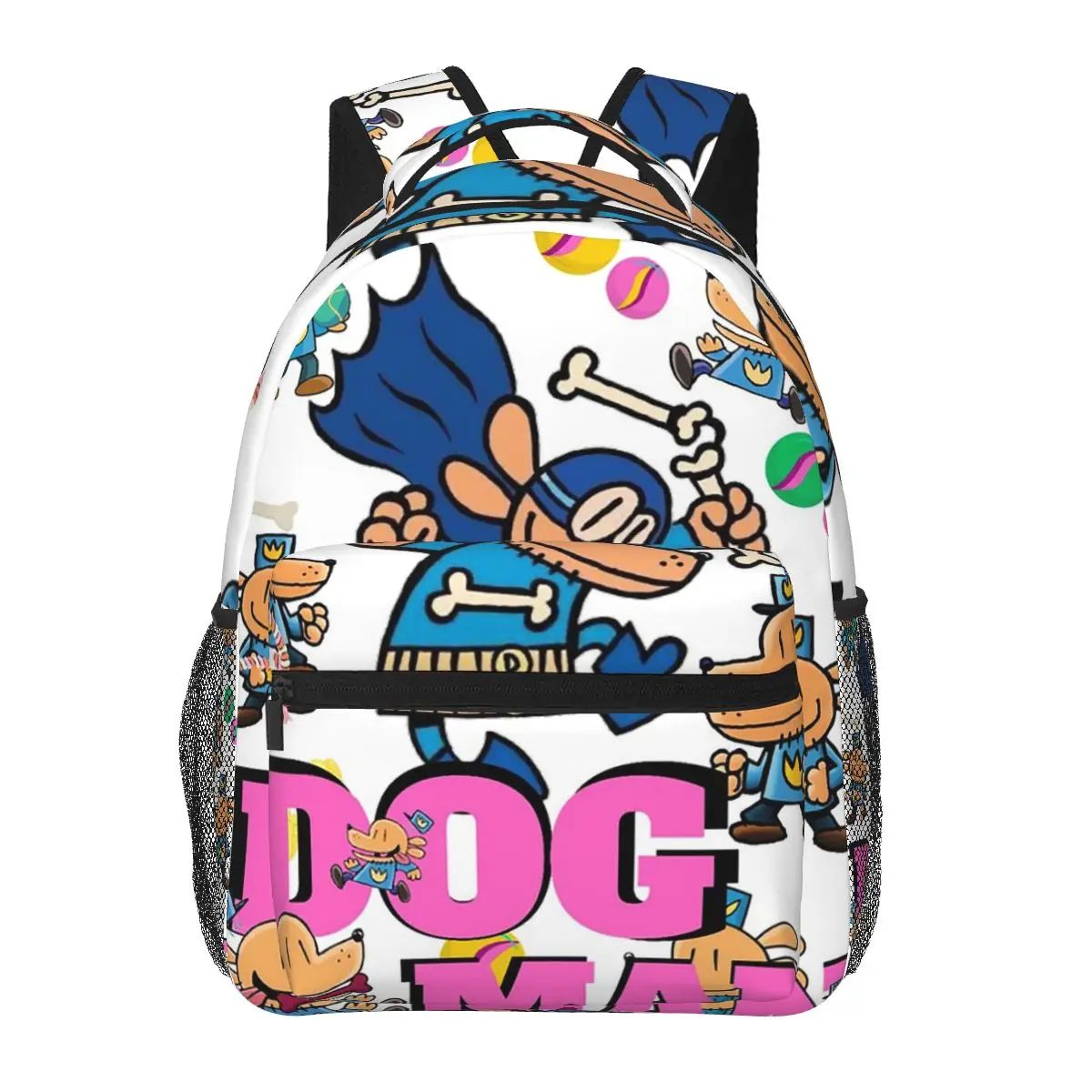 

Dogman Backpack Hot Sale Daypack Large Capacity Boys Girls BookBag School Bag Shoulder Bags for Men Women
