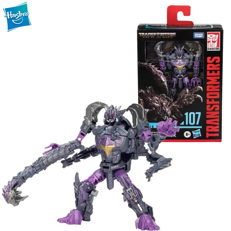 New Original Hasbro Transformers Classic Toys Studio Series SS107 Scorponok Anime Model Action Figures Robot Toy Hobbies Gift