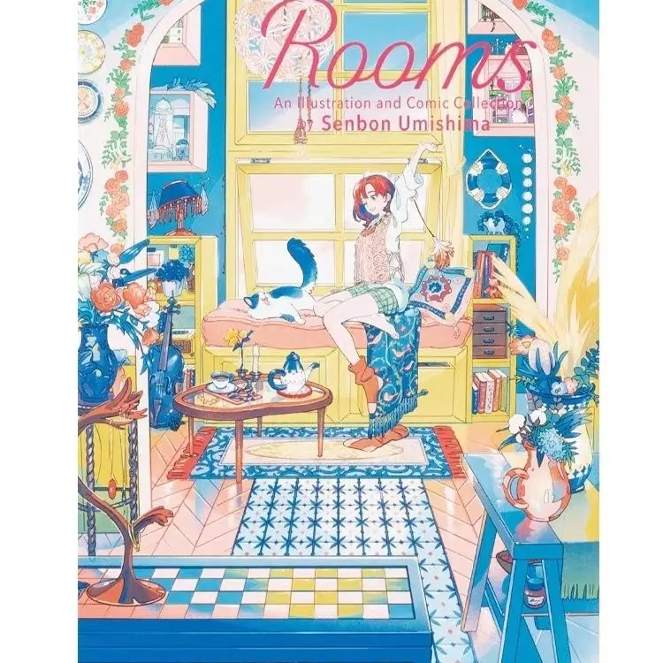 

Rooms: An Illustration And Comic Collection By Senbon Animation Anime Girl Character Illustrated Album Books