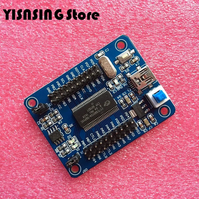 IEZ-USB FX2LP CY7C68013A USB Core Board Development Board USB logic Analyzer I2C Serial And SP