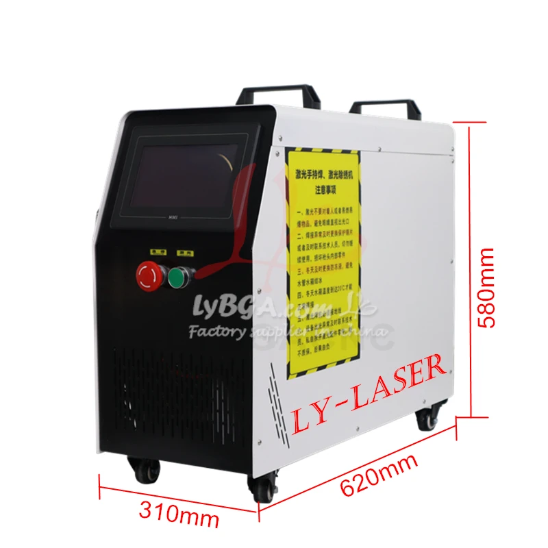 LYBGACNC 800W 1200W 1500W Mini Fiber Laser Handheld 3 in 1 Welding Cleaning Cutting Soldering Machine Portable CNC Welder