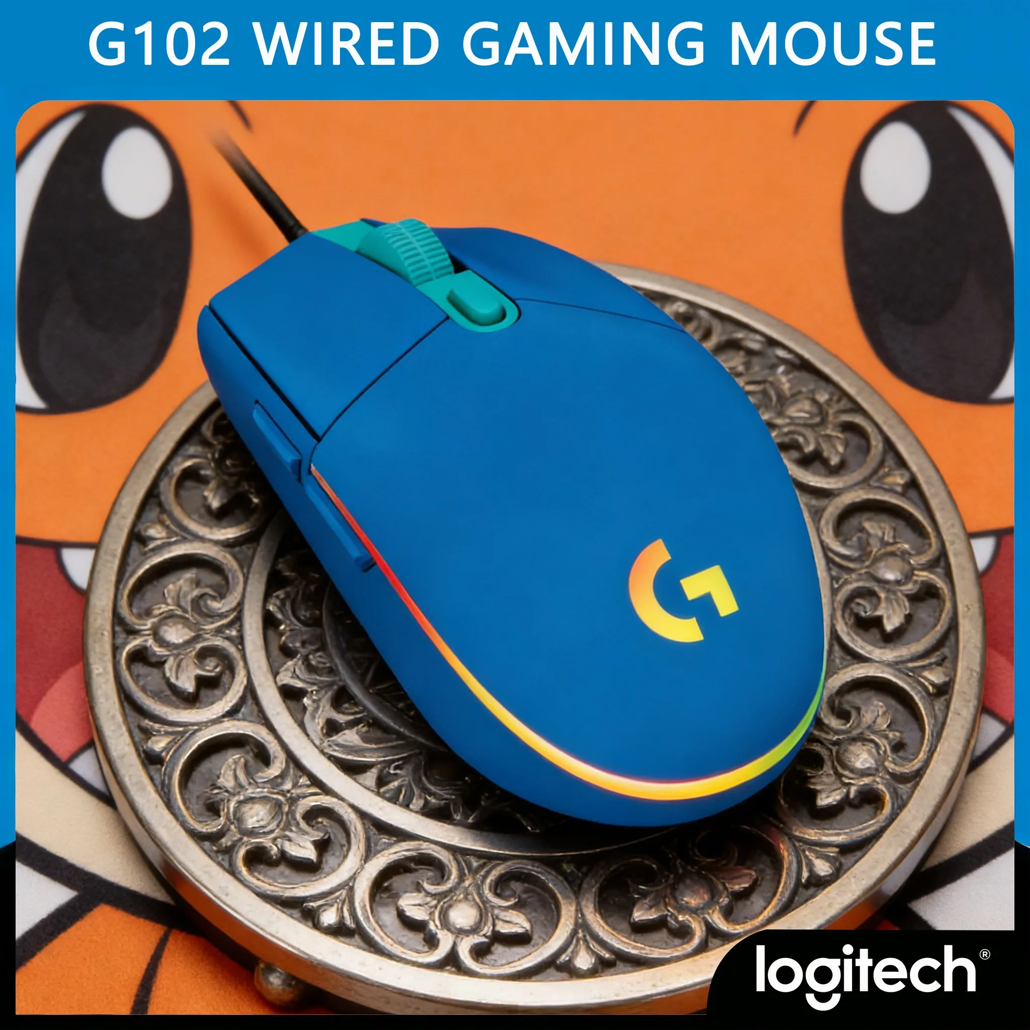 

Logitech G102 - High-Quality Materials for Longevity