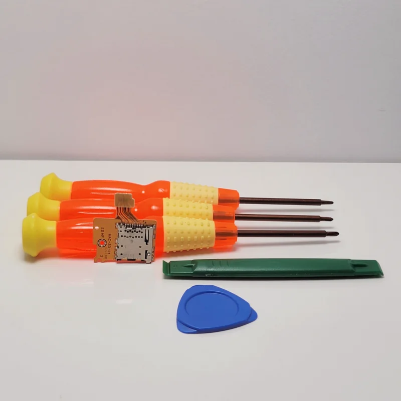 Placa de soquete para cartão sd tf, substituição compatível com nintendo switch, console de jogos, leitor de cartão, soquete