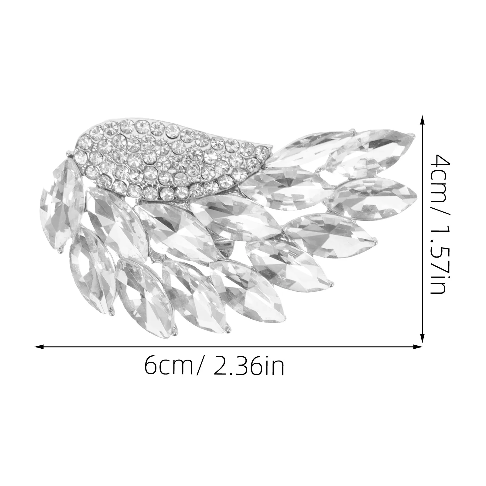 2Pcs Rhinestone Shoe Clips Crystal Shoe Jewelry for High Heels Flats Wedding Shoes Decorative Buckles