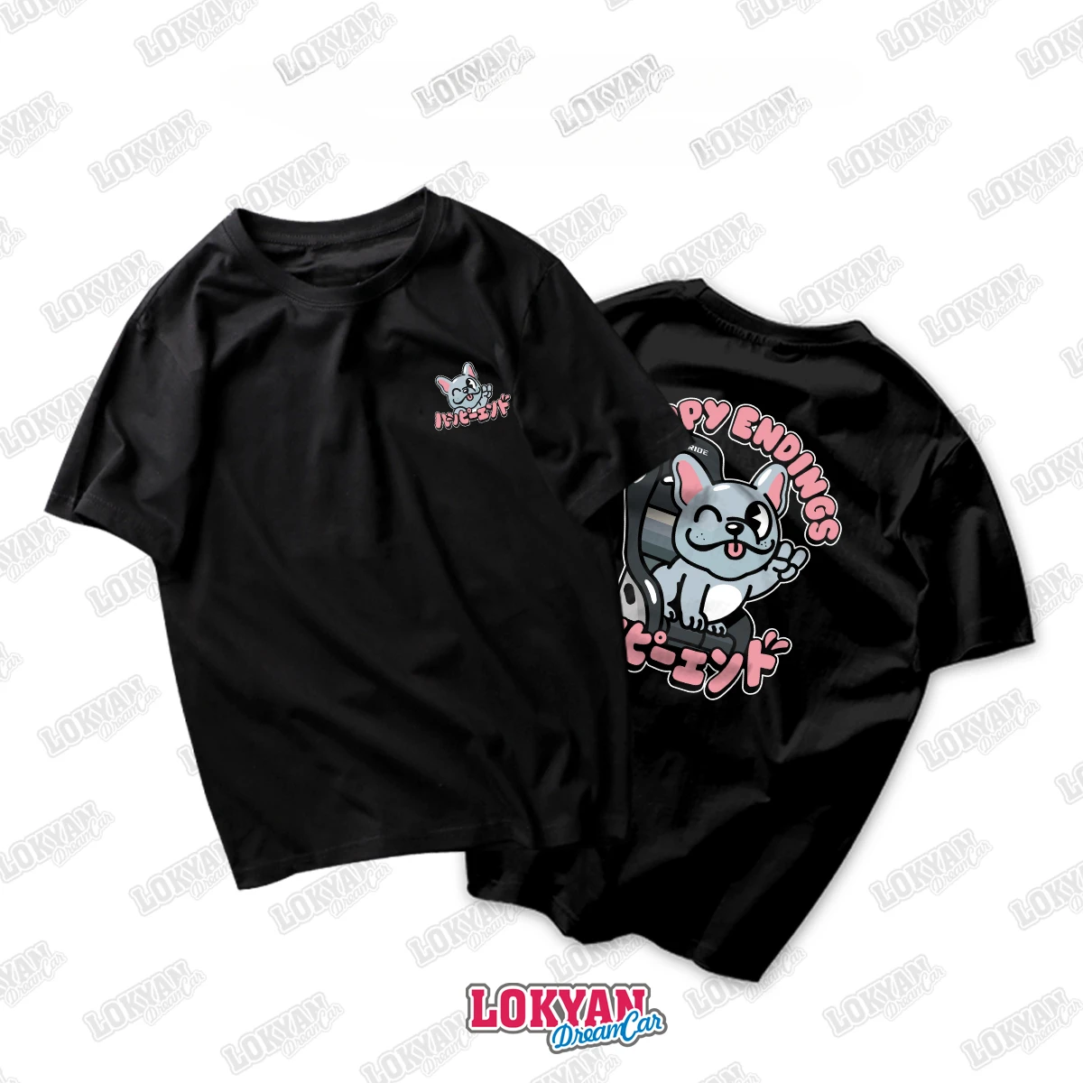 

Racing Culture Street Bucket Chair Cartoon BRIDE Printed Short Sleeve Motorcycle Graphic Breathable Casual Men's T-shirt