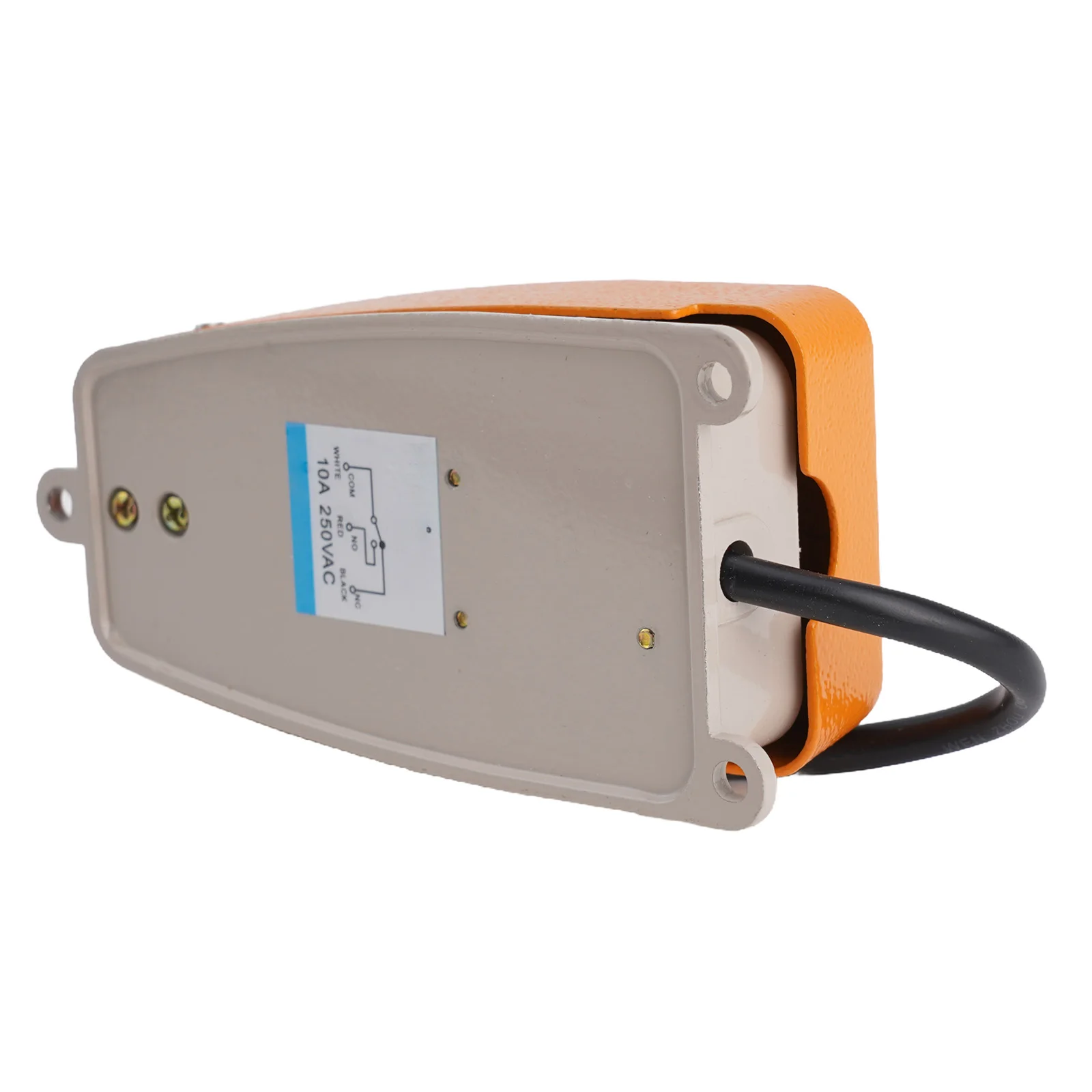 Brand New High Quality Foot Switch Electric Pedal Momentary Portable Practical Single Pole Double Thro Welding 10A 250VAC