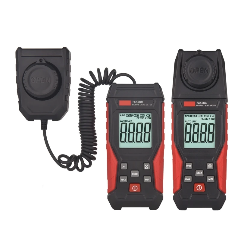 Lighting Engineering Digital Luxometer Professional Handheld Light Meter High Accuracy Luxmeter Illuminometer Photometer