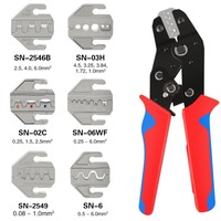 Crimping Tool Pliers Crimp Jaw Set,4mm Slot Jaws SN-48BS/58B/02C/2546B/2549/06/X6/06WF/03H used for Crimping Terminals